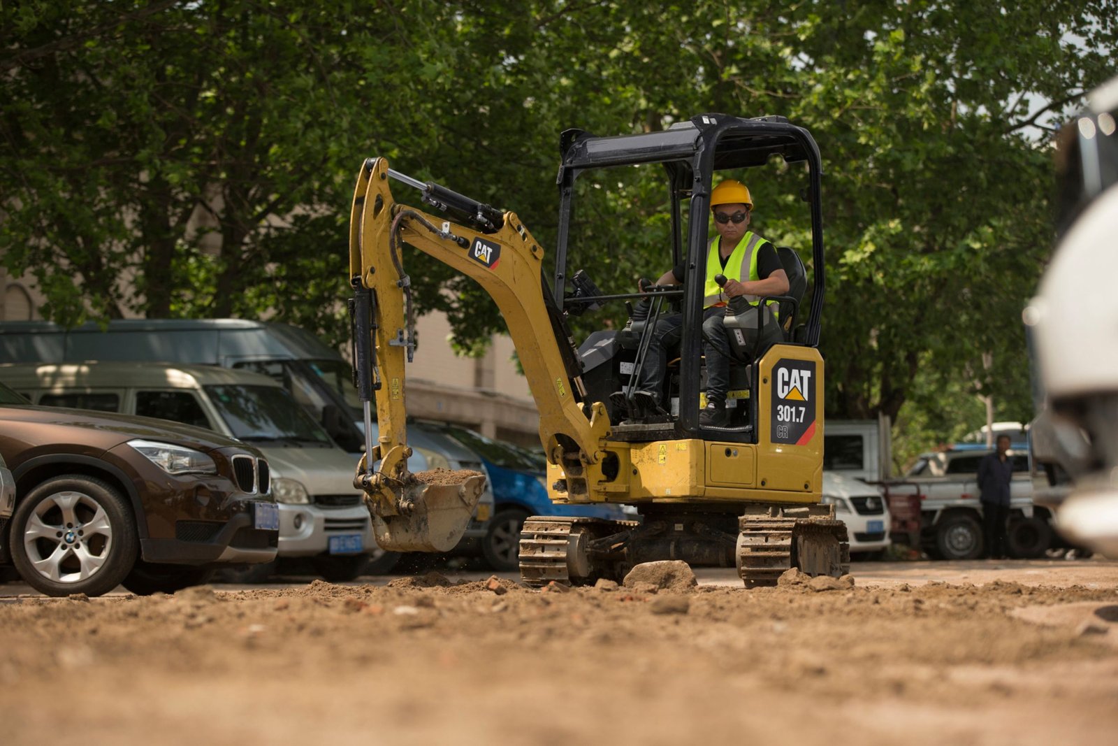 NEW CAT 301.7 CR mini excavator